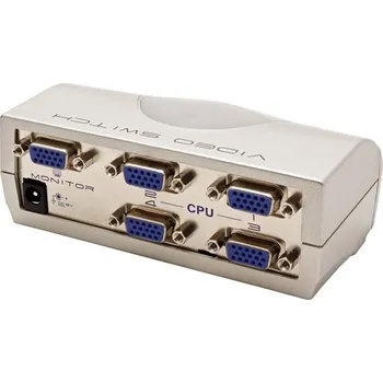 Počítač Aten VS491, Přepínač VGA 4:1, elektronický, manuální