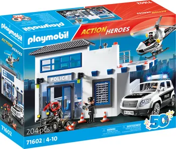 Stavebnice Playmobil Playmobil 71602 Policejní stanice s alarmem