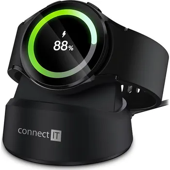 CONNECT IT WatchCharger bezdrátová nabíječka kompatibilní se Samsung, ČERNÁ