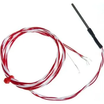 Termočlánek 1m kabel typ PT 1000 Nerezová ocel 316 75mm sonda, -50°C na plus 200°C RS PRO