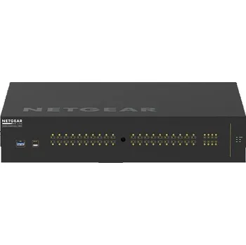 Switch NETGEAR M4250-40G8XF-PoE++ Řízený L2/L3 Gigabit Ethernet (10/100/1000) Podpora napájení po Ethernetu (PoE) 2U Černá