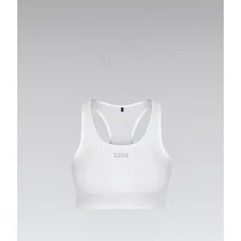 cyklistický dres GOBIK Podprsenka - LITHE W - bílá