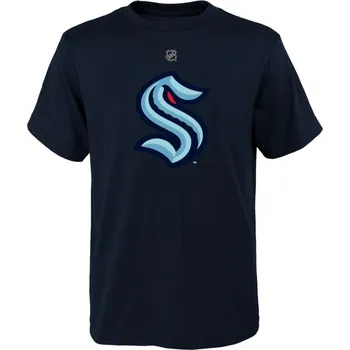 Chlapecké tričko Dětské tričko Seattle Kraken NHL Primary Logo Tee Velikost: Dětské S (6 - 8