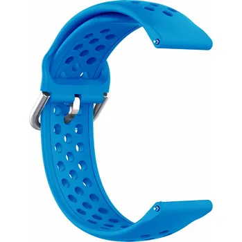 Řemínek na hodinky SmartFit Sportovní silikonový řemínek k hodinkám / modrý / šířka 22mm / 661029