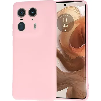 Pouzdro na mobilní telefon Kryt Motorola EDGE 50 Ultra Techsuit SoftFlex - chalk pink