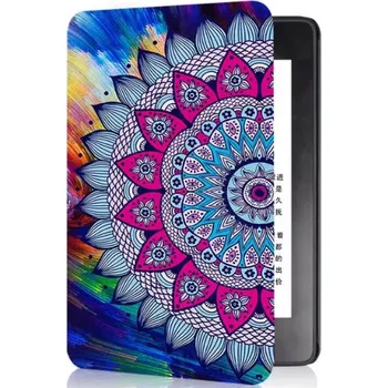 Pouzdro na čtečku elektronické knihy Armori Trimer T125, pouzdro pro Amazon Kindle Paperwhite 1/2/3 - magnetické zavírání, AutoSleep, motiv Mandala + BONUSY