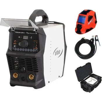 Svářečka ALFA IN PERUN 160 E + kabely 25/3m + PANTERMAX 2000 + kufr