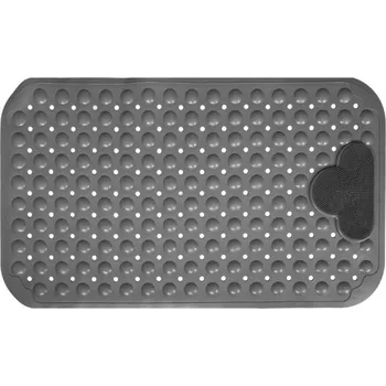 Koupelnová předložka Durahome Podložka protismyková Comfort 40x70 cm, šedá
