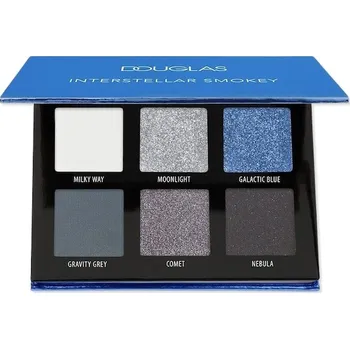 Oční stíny Douglas Collection - Make-Up Interstellar Smokey Mini Eyeshadow Palette Paletky očních stínů 7.5 g Šedá dámské