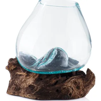 Dóza na potraviny Dóza sklo s kořenem střední 06