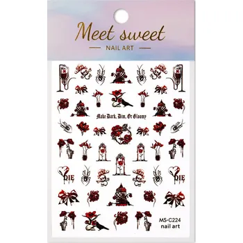 Meet sweet Samolepka Hallowen Die - MS-C224