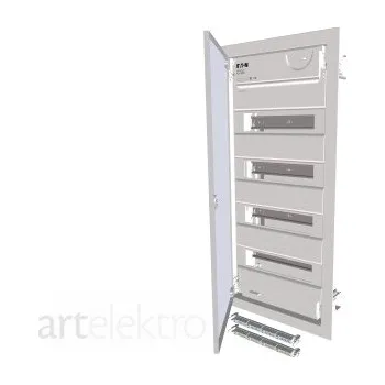 Rozvaděč Eaton KLV-48UPP-SF Rozvodnice KLV, pod omítku, superploché plech.dveře, bezšroubová svorkovnice, řad 4, modulů 56 *178805