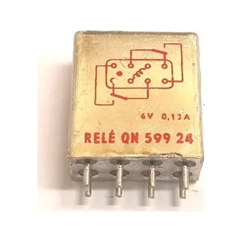 Relé Relé QN 59924 6V 0.13A