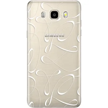 Pouzdro na mobilní telefon Odolné silikonové pouzdro iSaprio - Fancy - white - Samsung Galaxy J5 2016