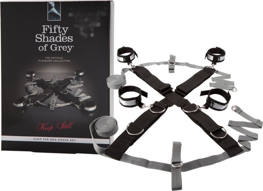 Pouta na postel/dveře 50 odstínů šedi FIFTY SHADES of Grey KEEP STILL