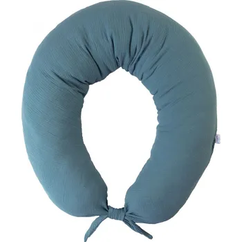 Kojící polštář Kojící polštář 260 cm Baby Matex Moon Muslin Barva: Modrá