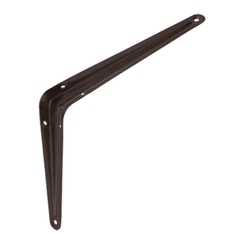 Držák na polici Domax Konzole stavební 150 x 200 mm hnědá