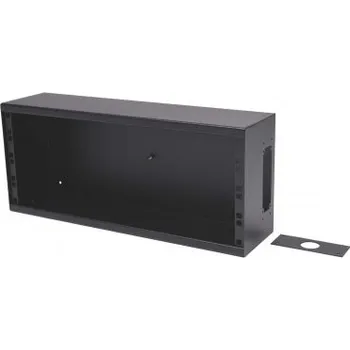 Rozvaděč Stage box nástěnný 5U, hl. 127 mm - otevřený