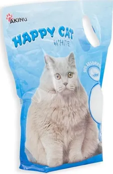 Podestýlka pro kočku AKINU Happy Cat White 3,6 l