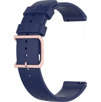 Řemínek na hodinky BSTRAP | BStrap Silicone Rain reminek na Xiaomi Amazfit Bip, dark blue (SSG014C0705)