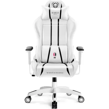 Herní židle Diablo X-One 2.0 Kids bílá/černá