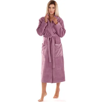 Dámský župan Dámský župan Tampa 2149 3312 nostalgia rose vel.L - Vestis (Župan se šálovým límcem)