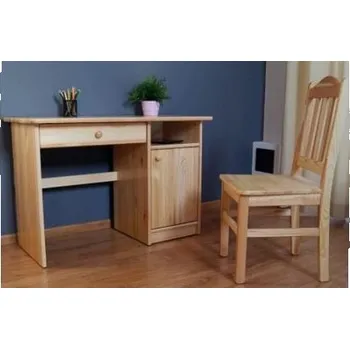 Obývací stěna Psací stůl BR 5 povrchová úprava borovice (d) přírodní lak
