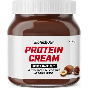 BioTechUSA Protein Cream 400 g kakao/lískový ořech