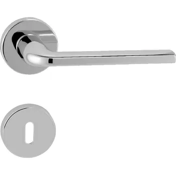 Dveřní kování MP KOVÁNÍ FO - MILLY - R Provedení: BB (pokojový klíč), Povrch: OC - chrom lesklý