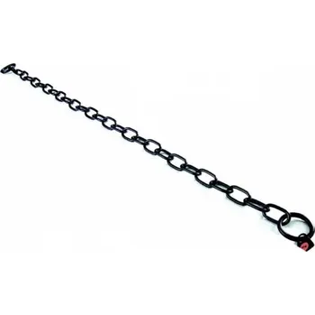Obojek pro psa HS Obojek - černý nerez, střední článek 67 cm
