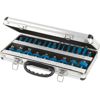 Fréza Silverline 656577 sada stopkových fréz 1/4" 24 ks