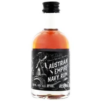 Rum Albert Michler Austrian Empire Navy Rum Reserva 1863 40% 0,05 l (holá láhev)