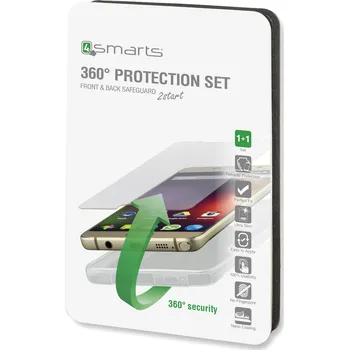 4smarts 360° Protection Set (kryt+sklo) pro Apple iPhone 7 Plus / 8 Plus transparentní