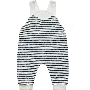 Dupačky Baby Service Zateplené kalhoty baggy s laclem Pruhy Vel. 56