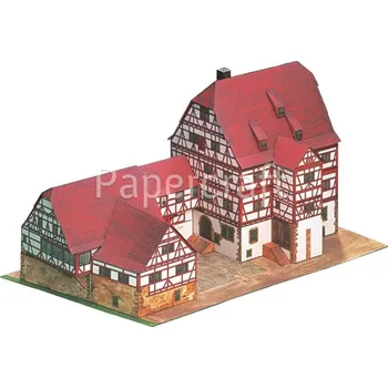 Papírový model Papírový model - Hornmoldhaus Bietigheim (72441) - 107000055