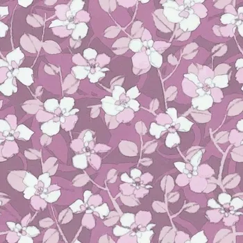 Tapeta DIMEX | Vliesová tapeta na zeď Dimex Line WP-086-01 | 0,75 x 10 m | bílá, fialová, růžová + Vliesová tapeta na zeď Dimex Line WP08701 v rozměru 0,75 x 10 m