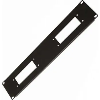 Patch panel Panel konektorový pro 2× Multipin Harting, 2U