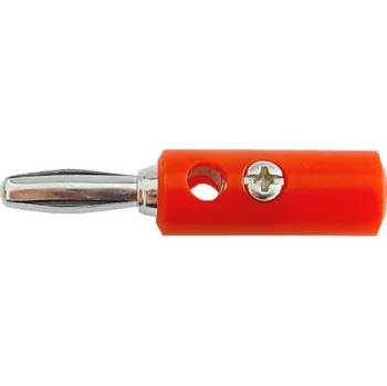 Vývojová deska Plastový kroucený banánek - Červený, 4 mm