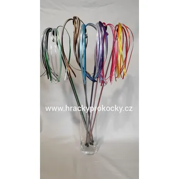 Hračka pro kočku Barevné mašle na pevné tyči Barva: šedá