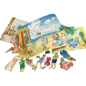 Papírový model Papírový model - Vystřihovací figurky (panenky) (714) - 107001065