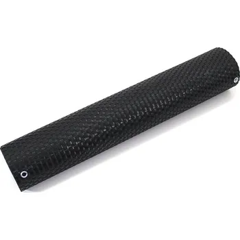 Rohožka Černá plastová ratanová stínicí rohož "umělý ratan" s oky (role) - délka 500 cm, výška 75 cm - 81111528