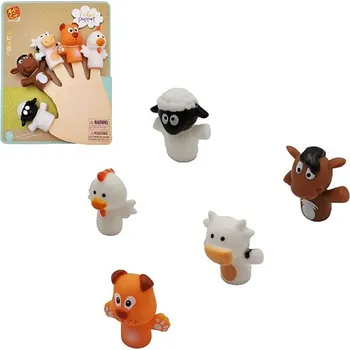 Teddies Maňásek prstový zvířátko 5 cm 5…
