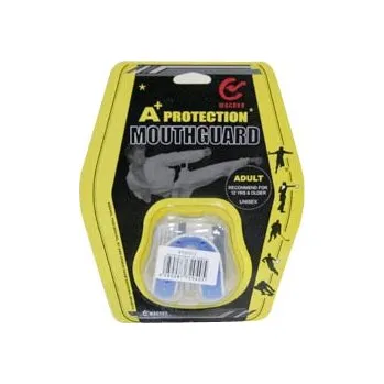 Chránič těla a ramene Chránič ZUBŮ WACOKU (BB PRO) senior, tvarovatelný Barva: bílo-modrá, Velikost: Senior