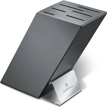 Kuchyňský nůž Blok na nože SWISS MODERN antracitový - Victorinox (Blok na kuchyňské nože SWISS MODERN prázdný - Victorinox)