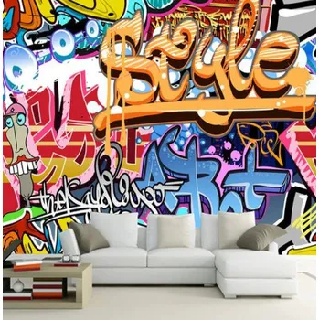 Fototapeta Solution Media 3D tapeta - Style graffiti MU339 4 - Slámová textura - Vliesová tapeta - 300g/m2