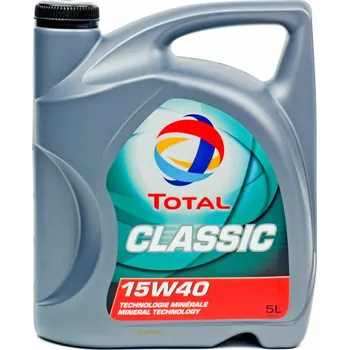 Motorový olej Total Classic 15W40 5L