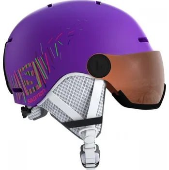 helma Salomon Grom Visor, purple mat/universal, 18/19 - vel. 49-53 210011