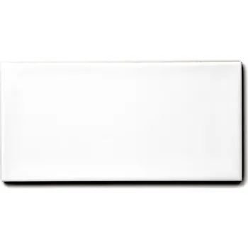 Obklad Keramický obklad se zvlněným povrchem 10x20cm bílá