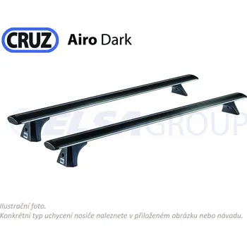 Příslušenství ke střešnímu nosiči Sada příčníků CRUZ Airo Dark X133 (2ks)