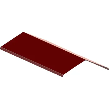 Plech Hřebenáč RŠ 333, 3 bm, Lakovaný pozink, Ocelově červená RAL 3009